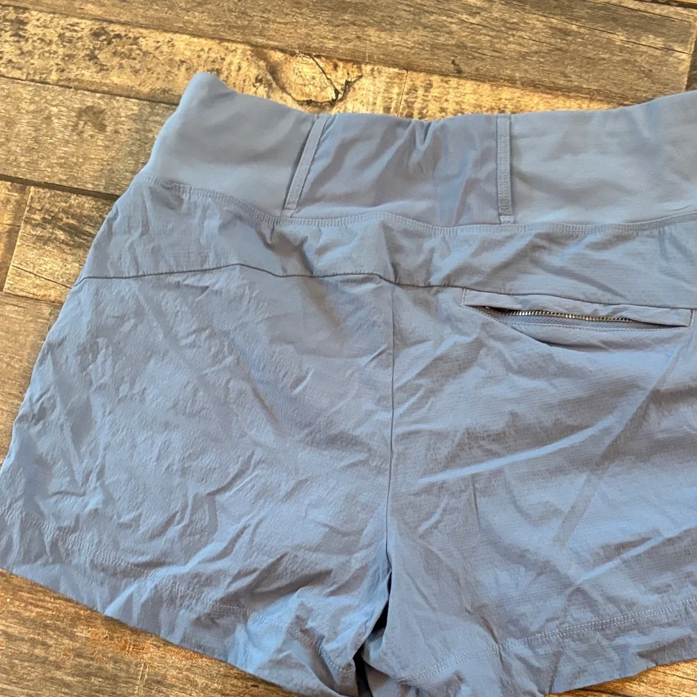 NWOT Athleta Women's Blue Athletic Shorts - Picture 3 of 6